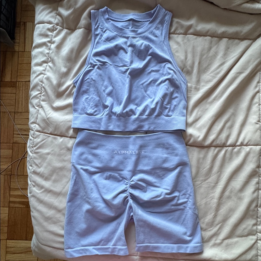 Full set Alphalete Women's Light Purple - Picture 3 of 3